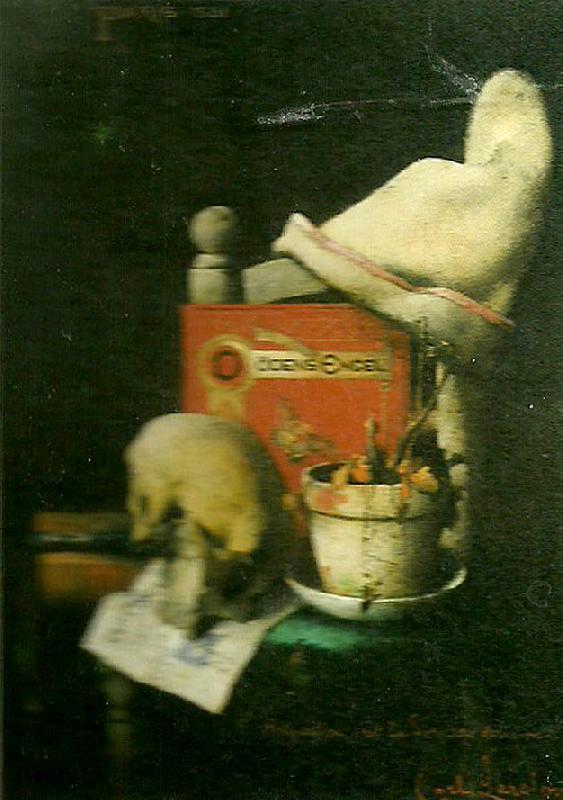 Carl Larsson resignation c est la derniere religion oil painting picture